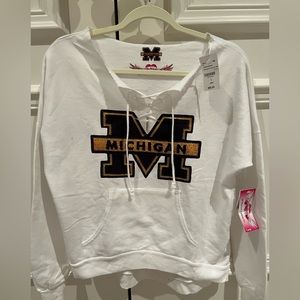 girls michigan sweatshirt